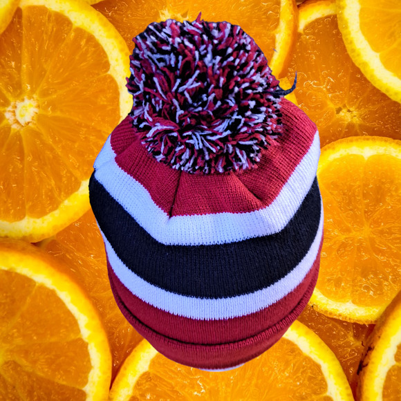 New 47 Georgia Bulldogs‎ Pom Pom Knit Hat - Picture 3 of 4